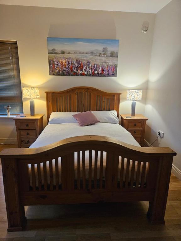 Postel nebo postele na pokoji v ubytování Ard Aoibhinn Roscommon