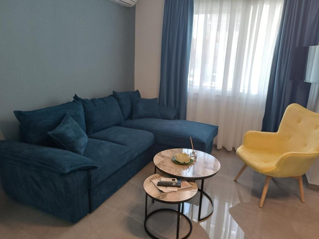 Posezení v ubytování AEGEAN SUITES