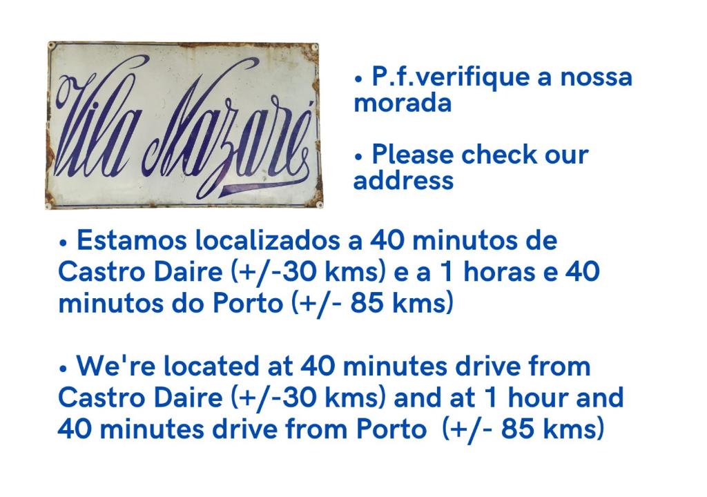 una captura de pantalla de una pantalla de teléfono celular con un cartel que dice dubidium de leche en Vila Nazaré en Castro Daire