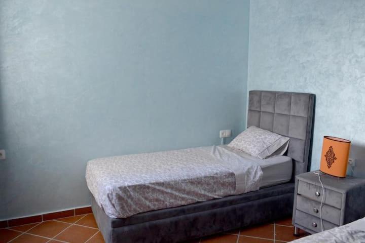 Postel nebo postele na pokoji v ubytování Happy Home