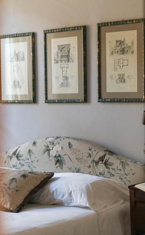 Postel nebo postele na pokoji v ubytování ALMA bed & breakfast