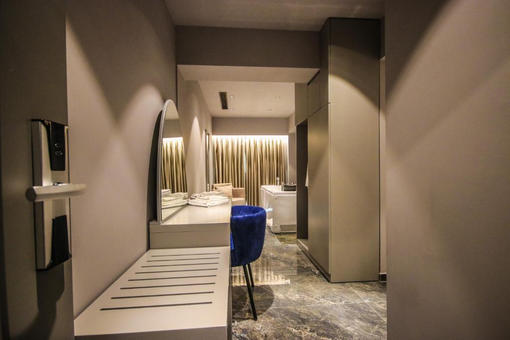 Postel nebo postele na pokoji v ubytování Atrium Hotel