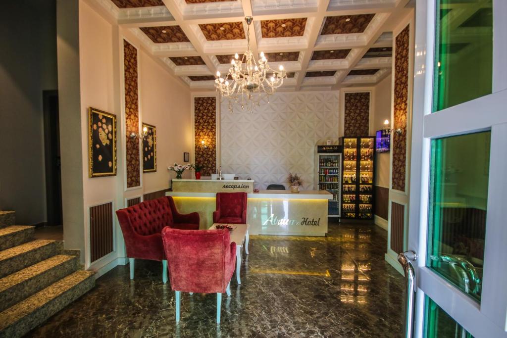 Posezení v ubytování Atrium Hotel
