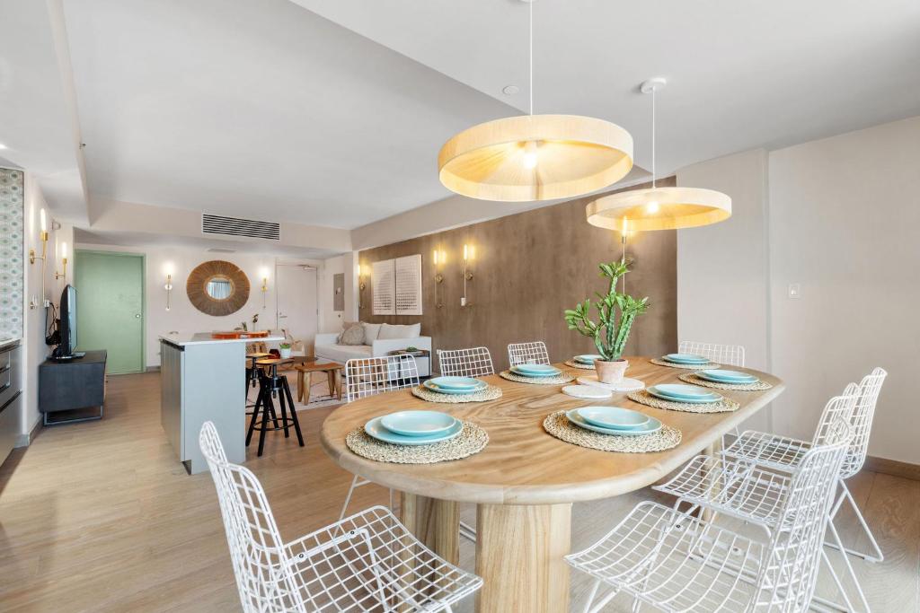 Posezení v ubytování HiBird- Apartment and Suites Hotel