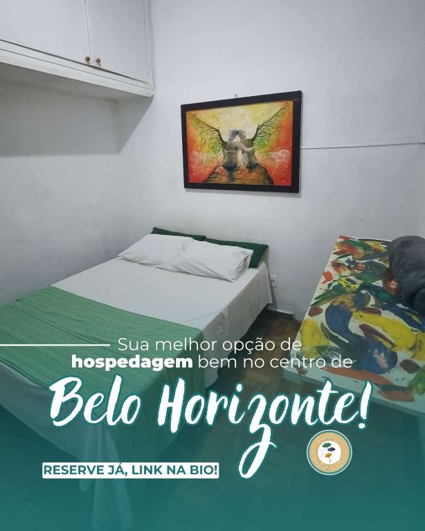 Postel nebo postele na pokoji v ubytování Savassi Hostel