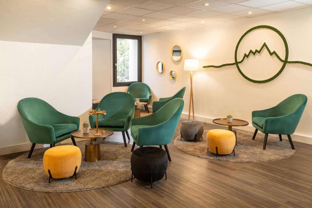Posezení v ubytování Best Western Voiron Centre