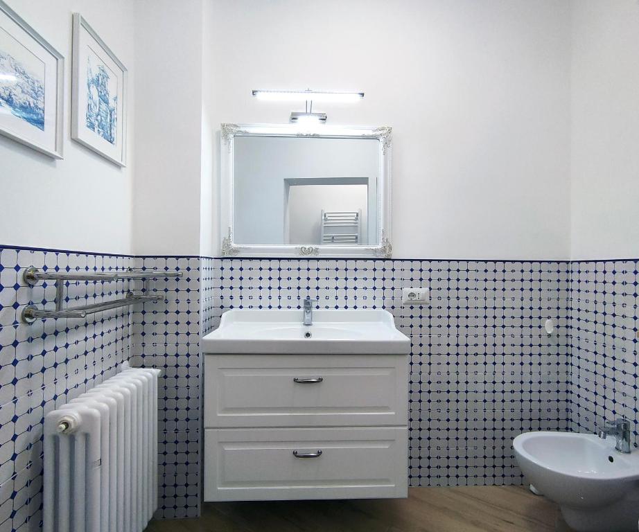 Koupelna v ubytování Lollo House Borgo Opifici