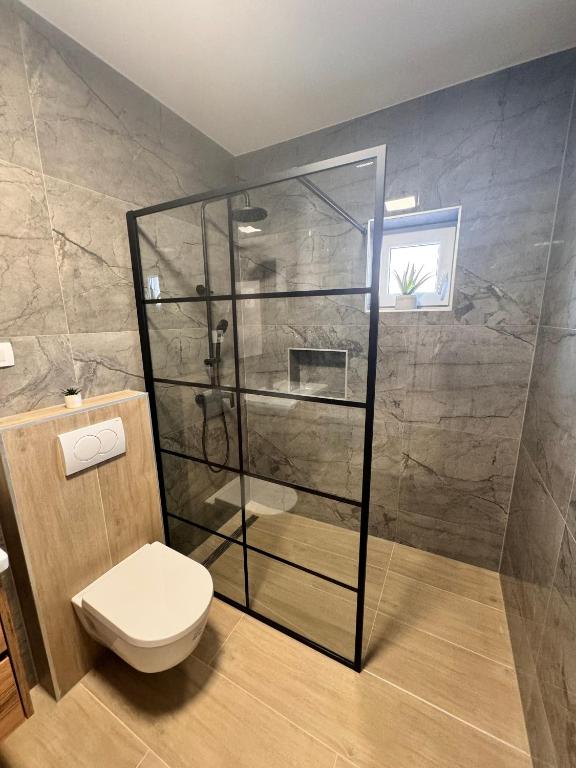 Łazienka w obiekcie Apartment Metajna 6465a