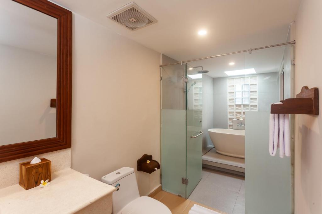 Koupelna v ubytování Ghana Villa Seminyak by Pramana Villas