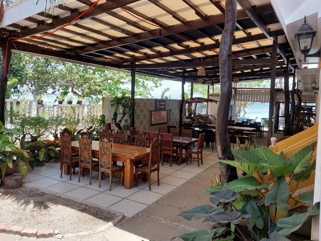 Restaurace v ubytování Yuken Mari Beach Resort Panglao