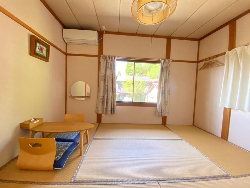 Posezení v ubytování Guesthouse Takayama Hanzansha