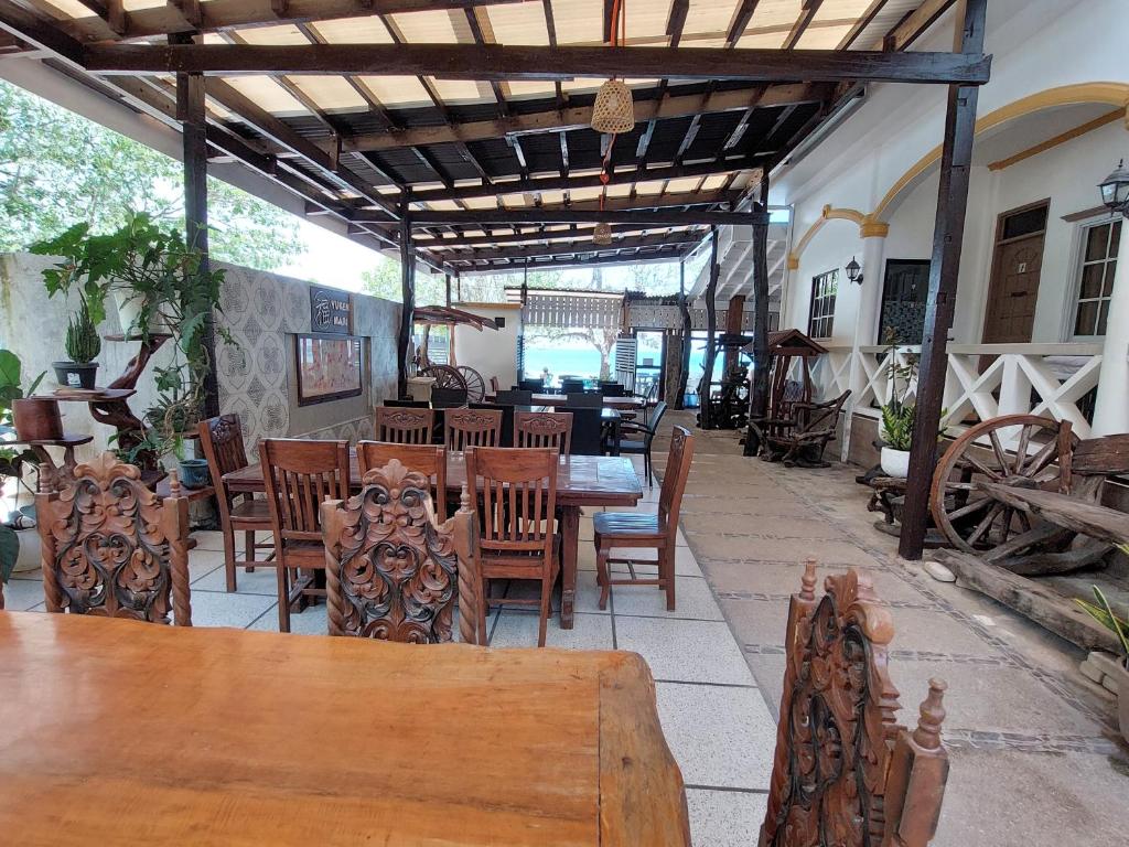Restaurace v ubytování Yuken Mari Beach Resort Panglao