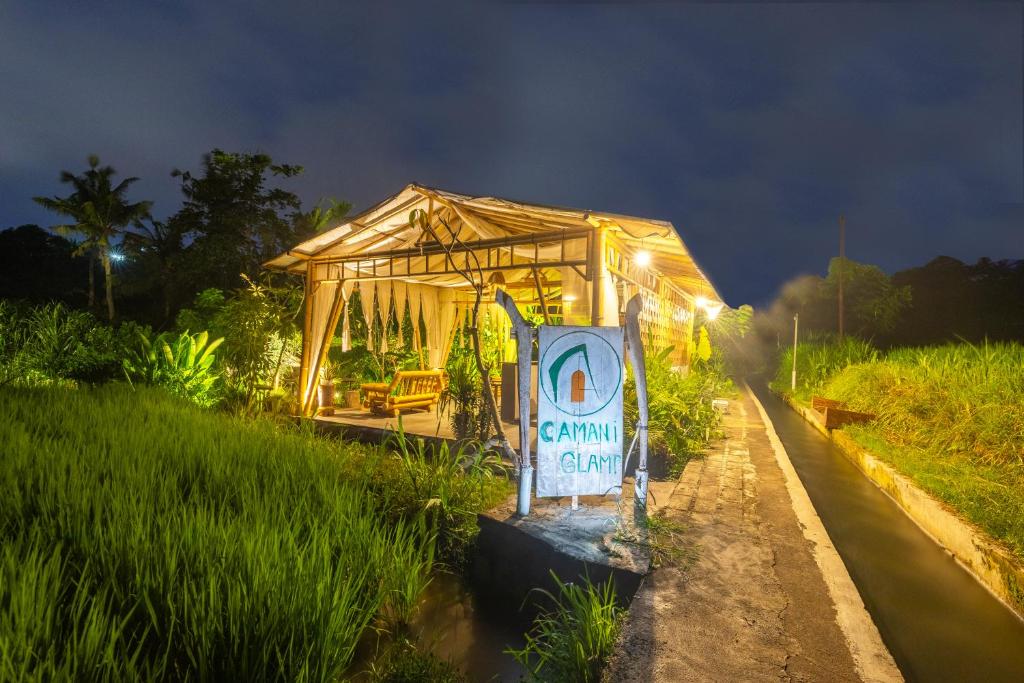 Zahrada ubytování Camani Glamping