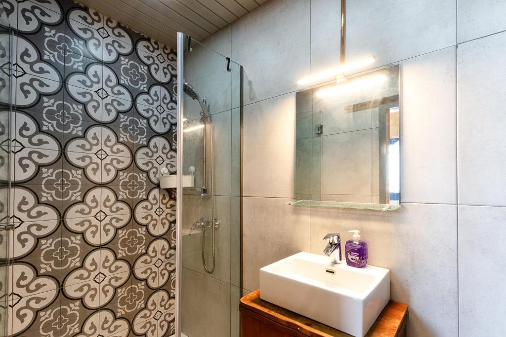 Koupelna v ubytování Casa Felini - Homestay