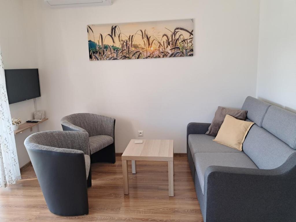 Posezení v ubytování Apartmany Rubin Nesvady
