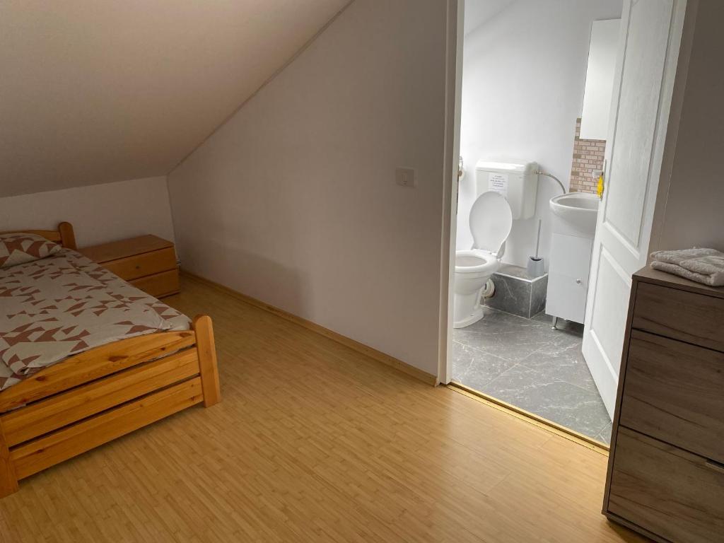 Postel nebo postele na pokoji v ubytování Casa Erika