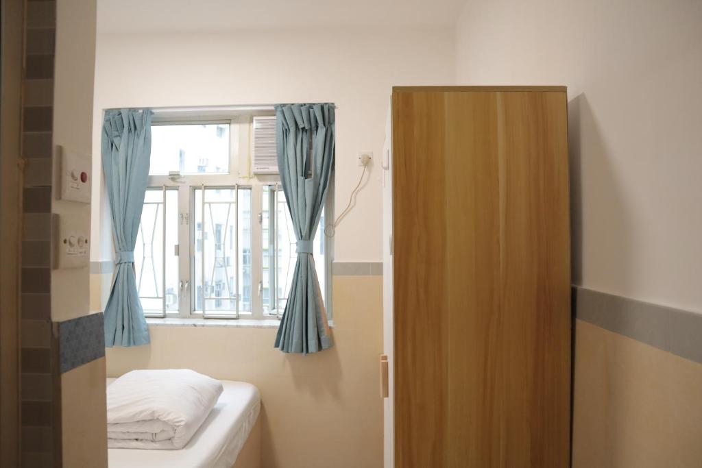 Katil atau katil-katil dalam bilik di Hong Kong Hostel