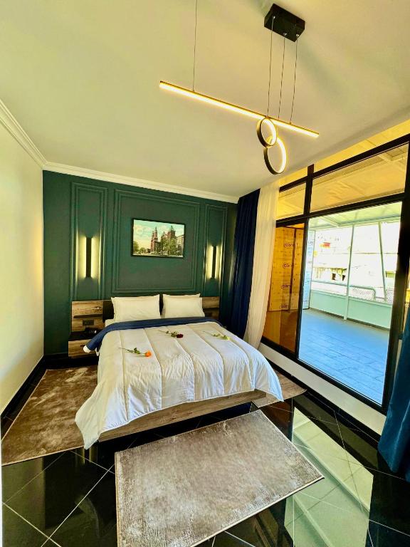 Postel nebo postele na pokoji v ubytování The Hotel Syracuse