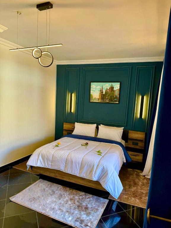 Postel nebo postele na pokoji v ubytování The Hotel Syracuse