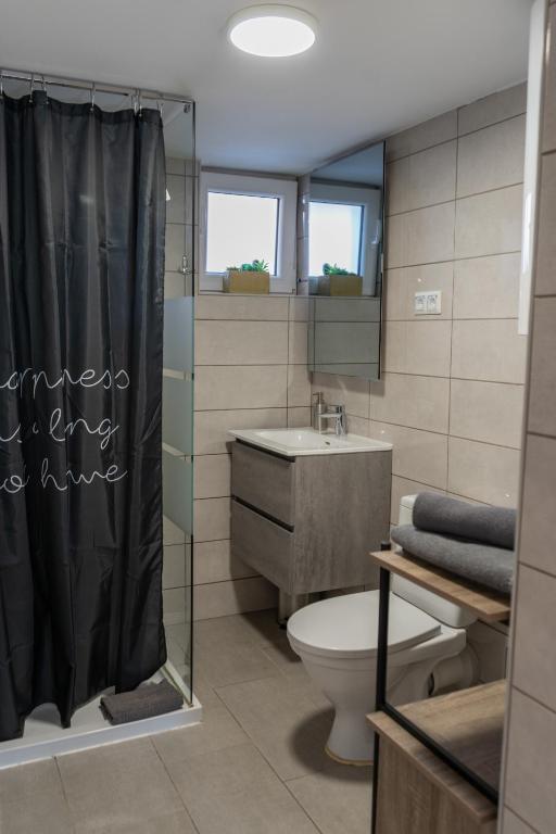 Koupelna v ubytování Perfect stay 2