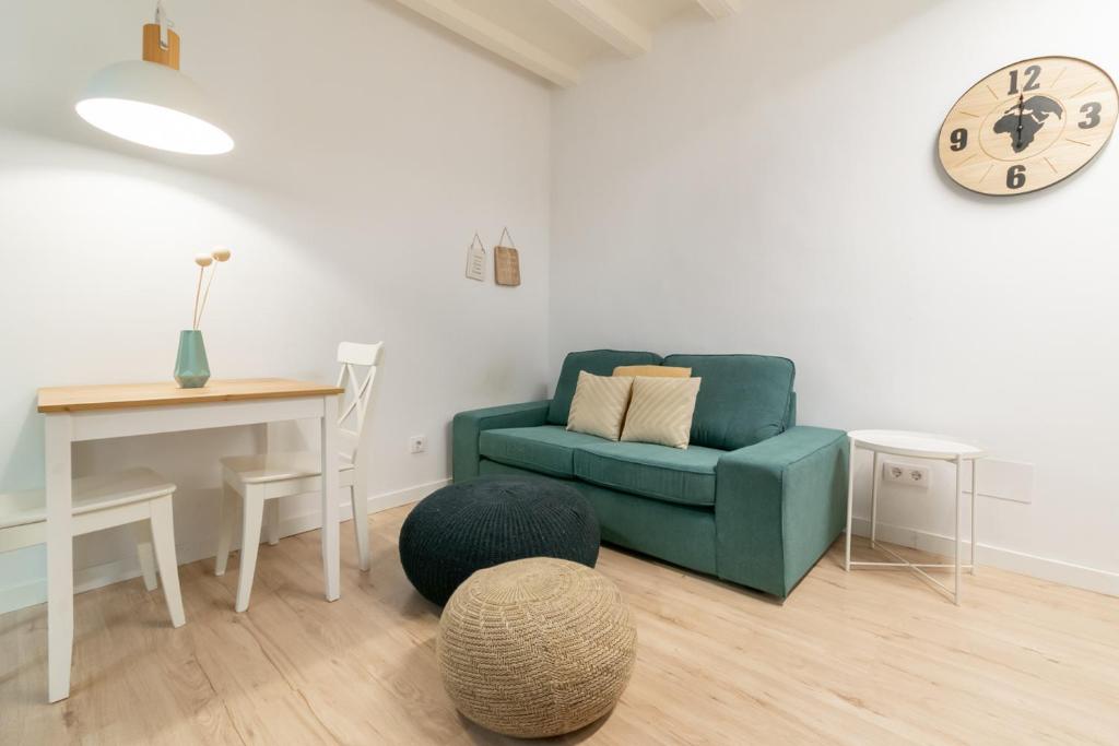 Istumisnurk majutusasutuses Amazing flat in Barceloneta with private terrace 2-2