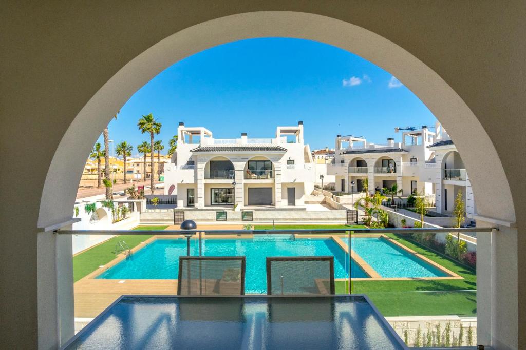 Πισίνα στο ή κοντά στο PLATINUM EXCELLENT PENTHOUSE x
