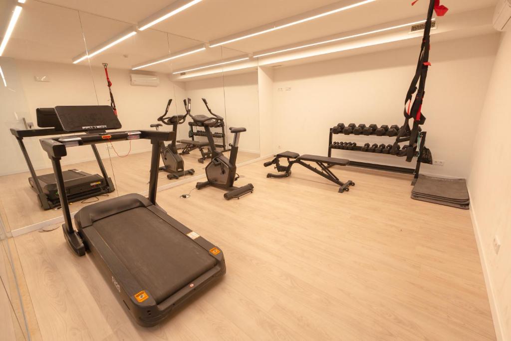 Fitness centrum a/nebo fitness zařízení v ubytování Casas do Forte Remos 5pax by Portugal hideaway