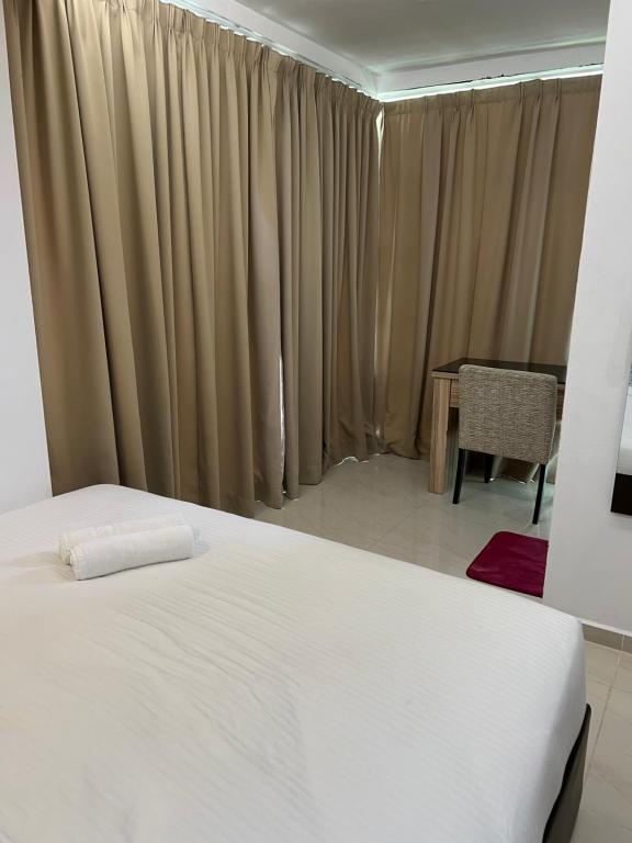 Postel nebo postele na pokoji v ubytování Studio Exclusive (Kota Bharu City Point)