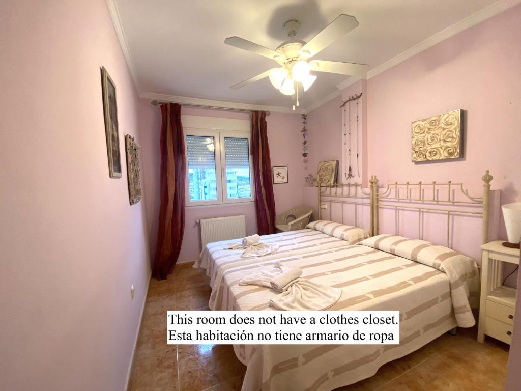 Postel nebo postele na pokoji v ubytování Oasis en Calpe