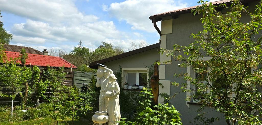 Zahrada ubytování Jasień 77 A