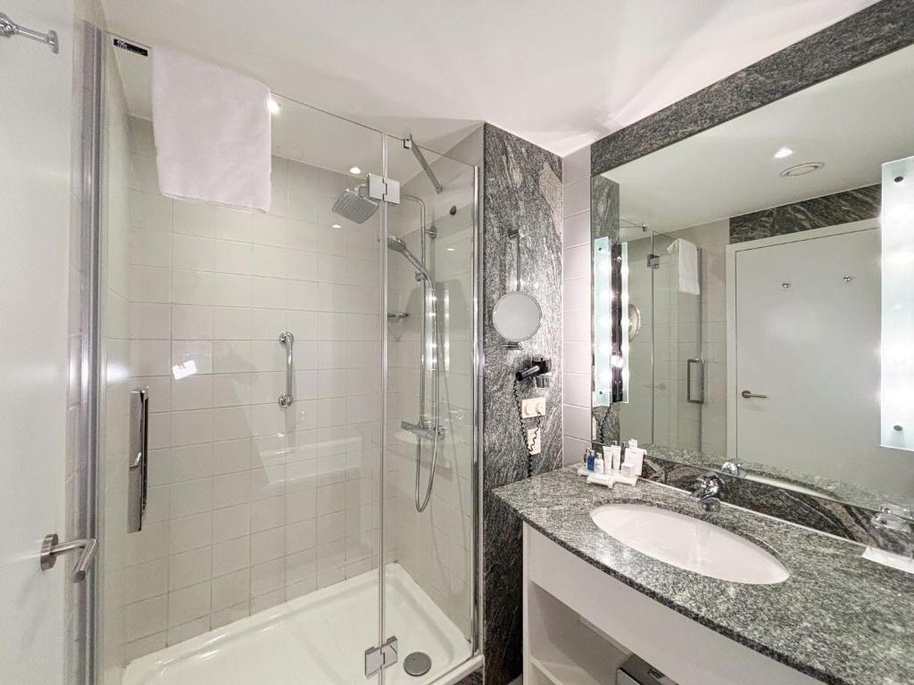 Koupelna v ubytování Van der Valk Hotel Spa