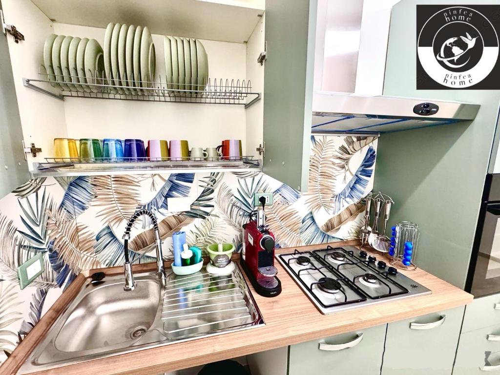 Cucina o angolo cottura di Ninfea Home