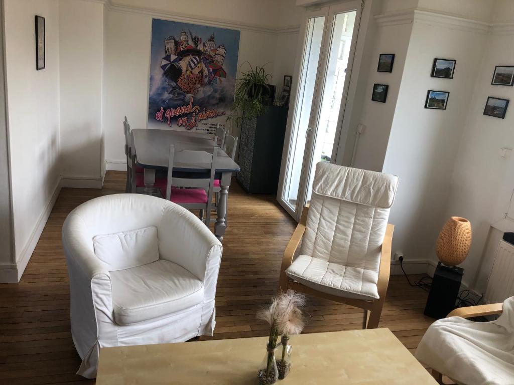 Et opholdsområde på Dunkerque Malo Centre - 1km mer et plage