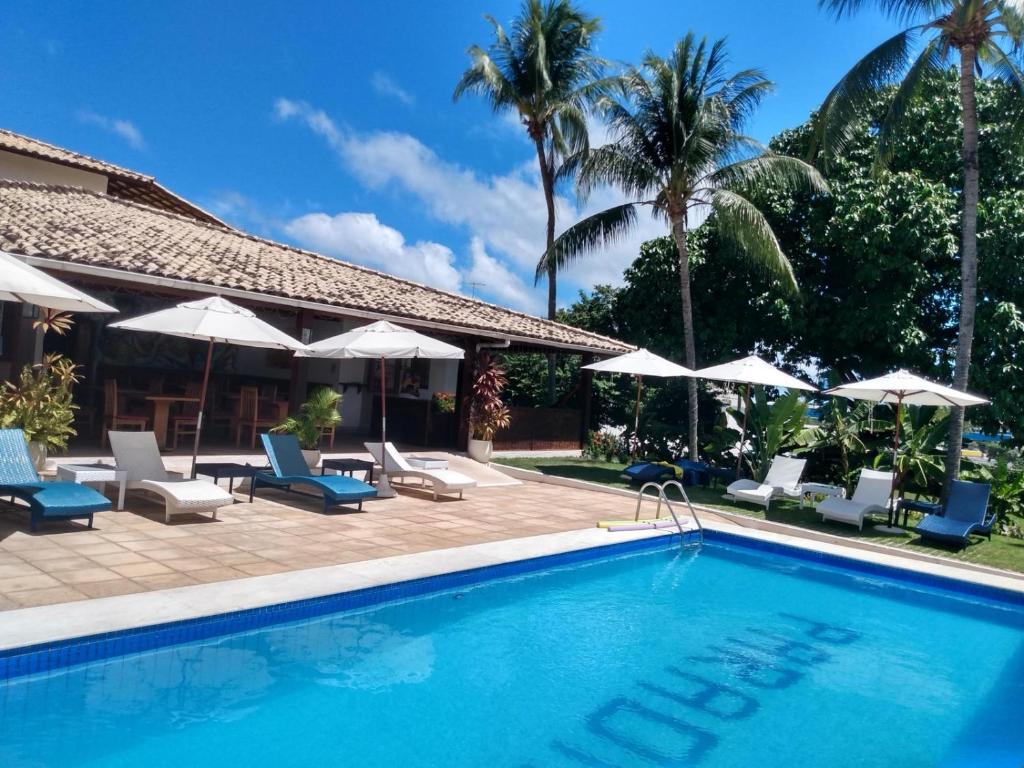 Bazén v ubytování Hotel Pousada Salvador Paradise nebo v jeho okolí