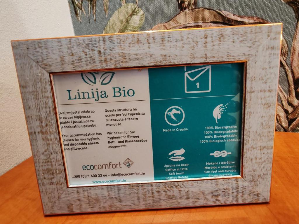 Certifikát, hodnocení, plakát nebo jiný dokument vystavený v ubytování Villa Bellevue