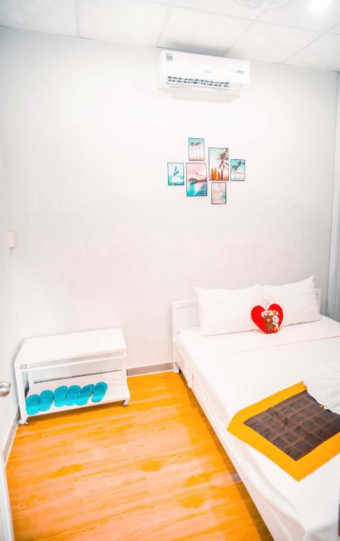 Letto o letti in una camera di Gem’s House