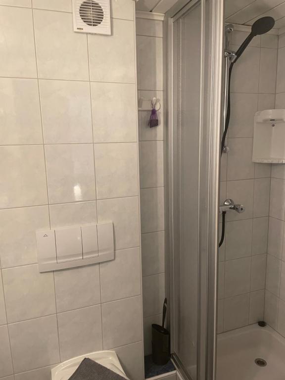 Koupelna v ubytování Molltaler Appartements en b&b