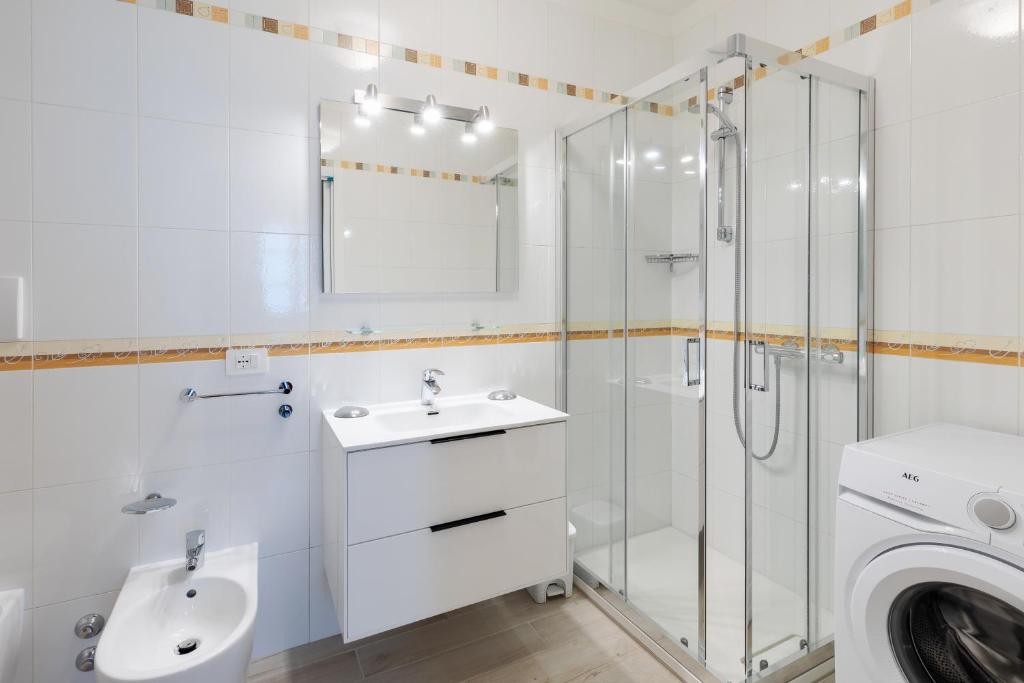 Koupelna v ubytování Residenza CONCORDIA