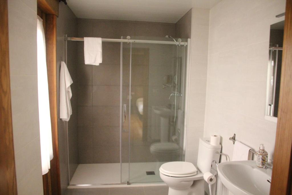 Kúpeľňa v ubytovaní Hostal Rural 18 de Abril
