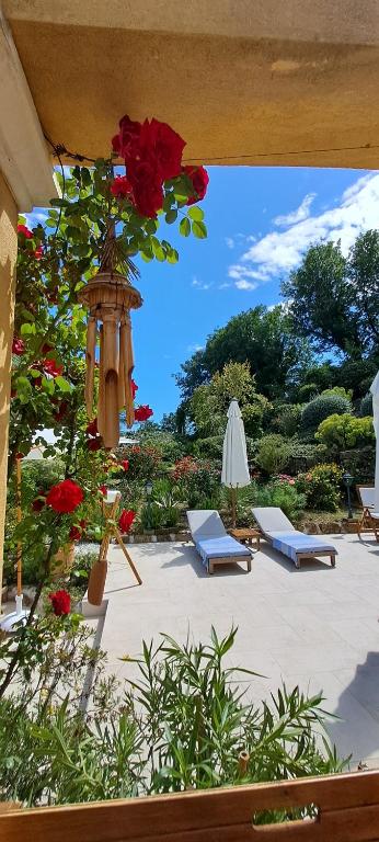 Zahrada ubytování La Dolce Vita Opio