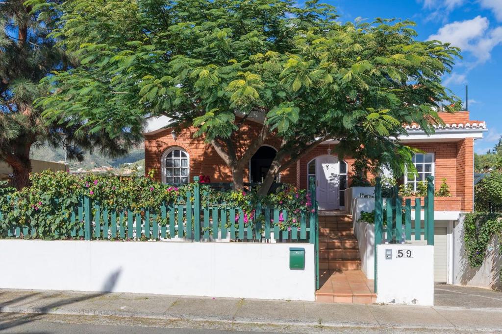 Zahrada ubytování Villa Los Almendros