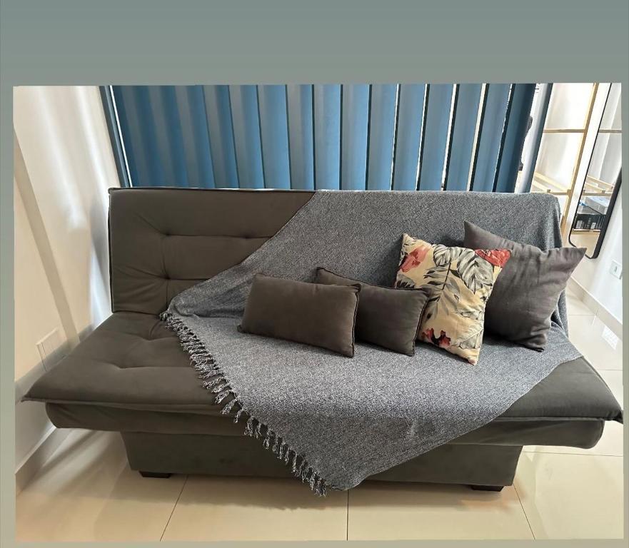 Coin salon dans l'établissement Biquinha - Praça 22 de Janeiro