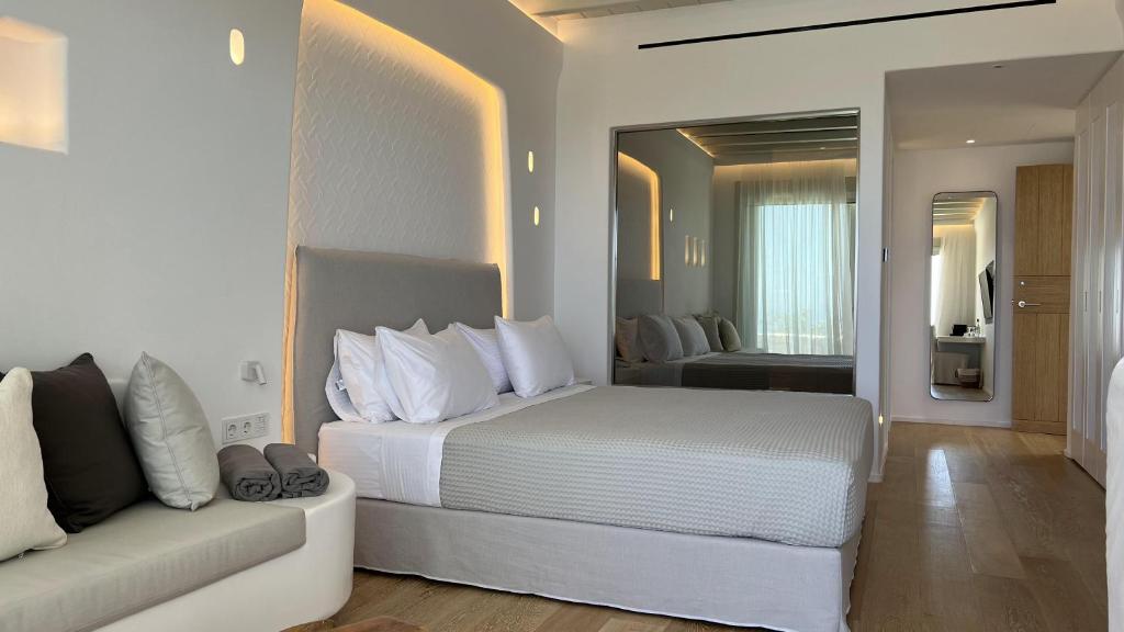 Posezení v ubytování Nomia Sunset Suites Mykonos