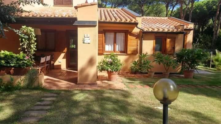 a small house with a yard with a yard at Casa Helichrysum in Fort Village