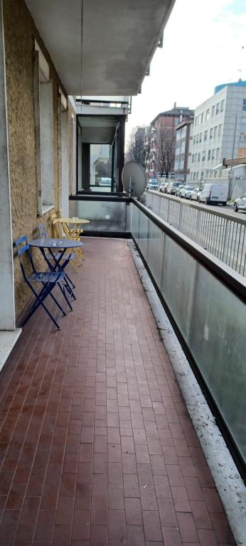 Balkon lub taras w obiekcie Emmanueli65 fronte clinica per 4 matrimoniale e castello