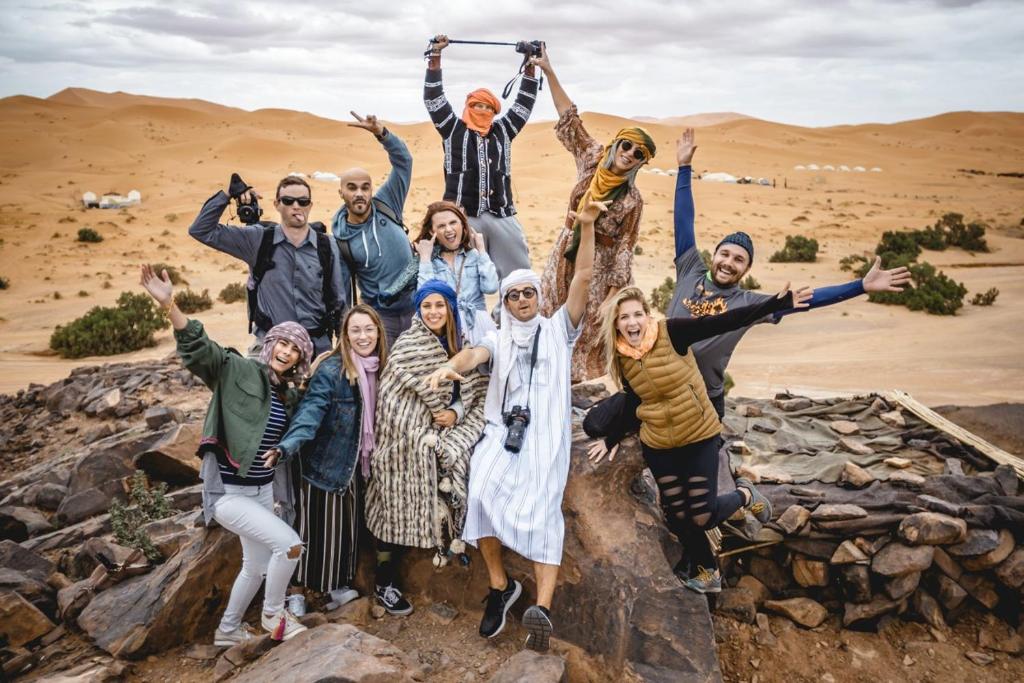 Hosté ubytování merzouga luxury spirit camp