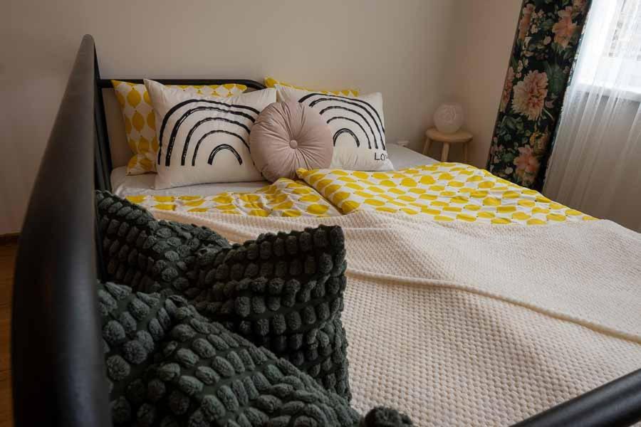 Postel nebo postele na pokoji v ubytování Apartmány MIS