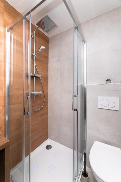 Koupelna v ubytování Scaletta Rooms