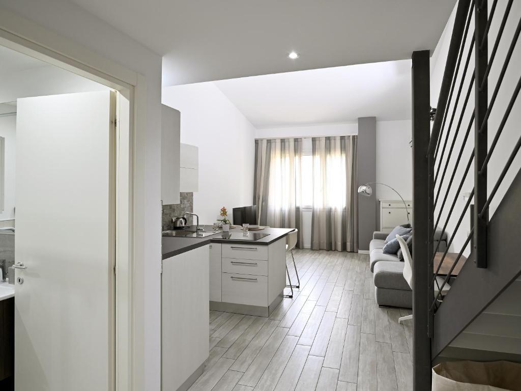 Kuchyňa alebo kuchynka v ubytovaní Boutique Apartment “Diviso Due”
