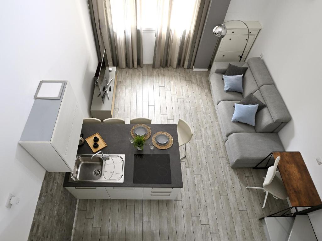 Posedenie v ubytovaní Boutique Apartment “Diviso Due”